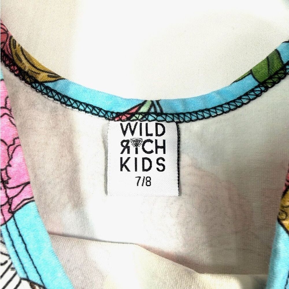 WILD RICH KIDS Girl Star Wars Mickey Crop Top Set 7/8 Galaxy Y2K Inspired - Picture 4 of 16